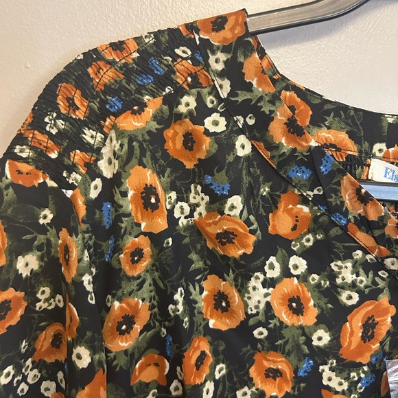 NWT Elsie & Zoey floral flowing top size L/XL - Picture 6 of 16